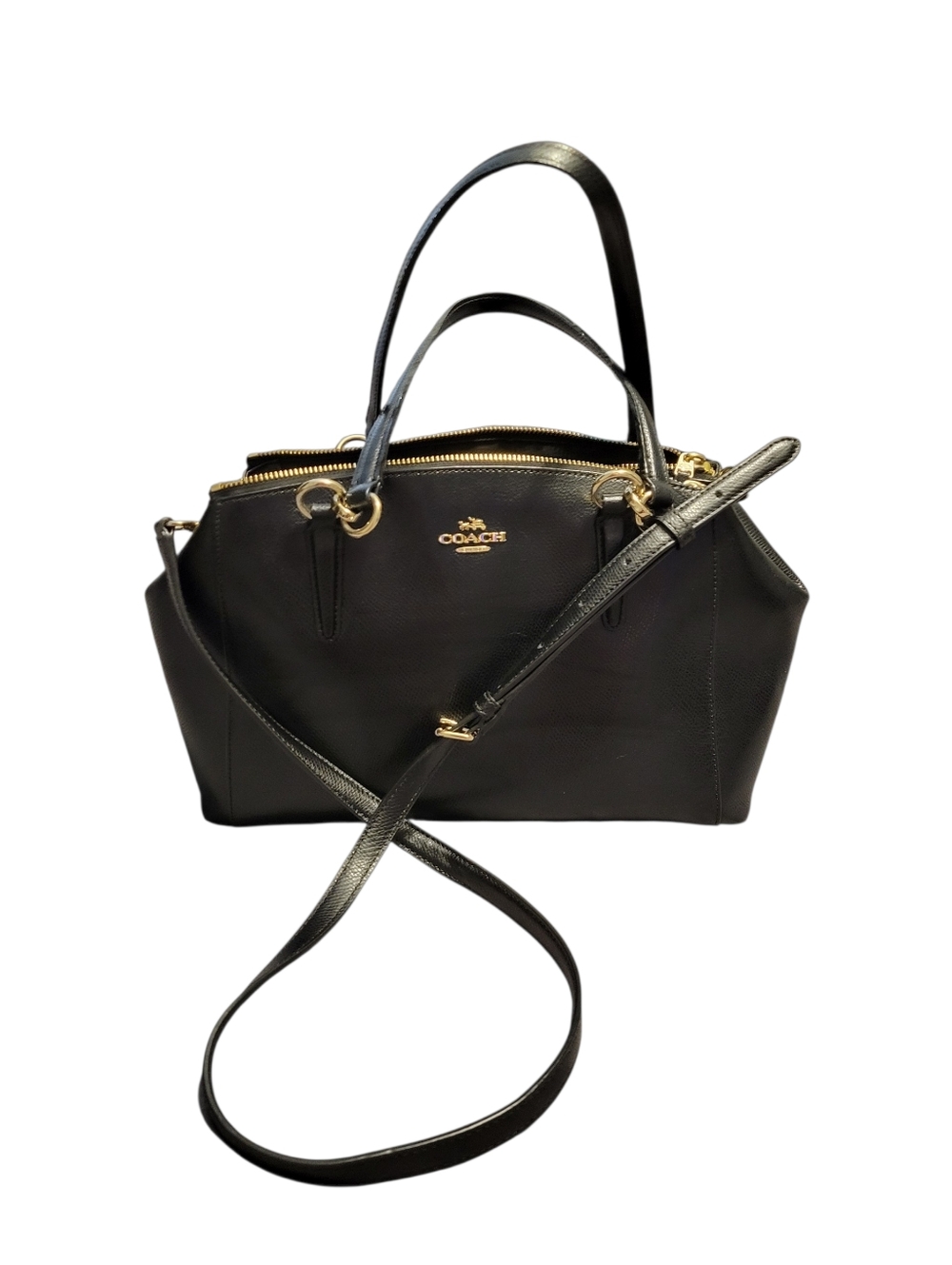 COACH EUC! Christie Carry-all Bag with Gold Hardware Retails $349